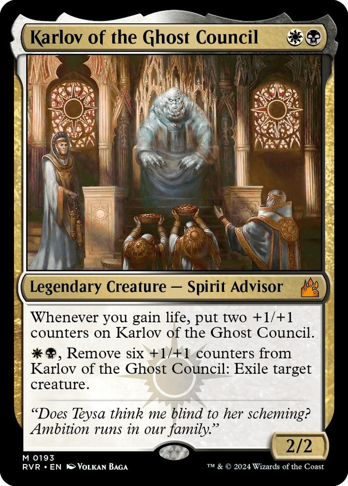Image for Karlov of the Ghost Council (193) [Ravnica Remastered]