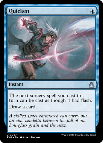 Image for Quicken (57) [Ravnica Remastered]