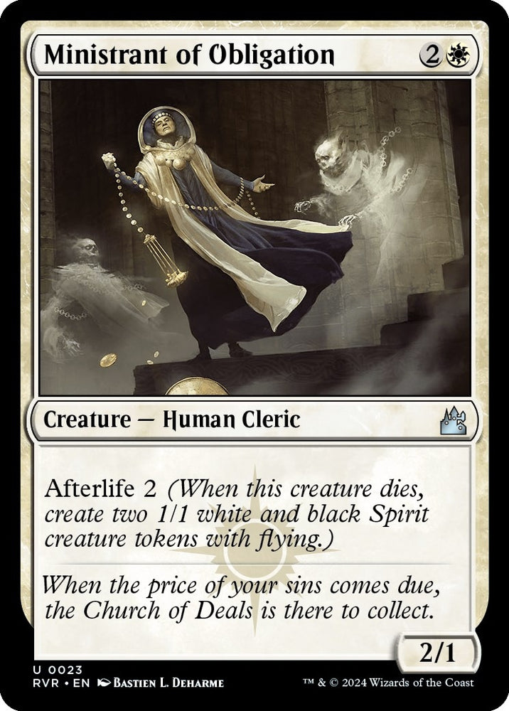 Image for Ministrant of Obligation (23) [Ravnica Remastered]