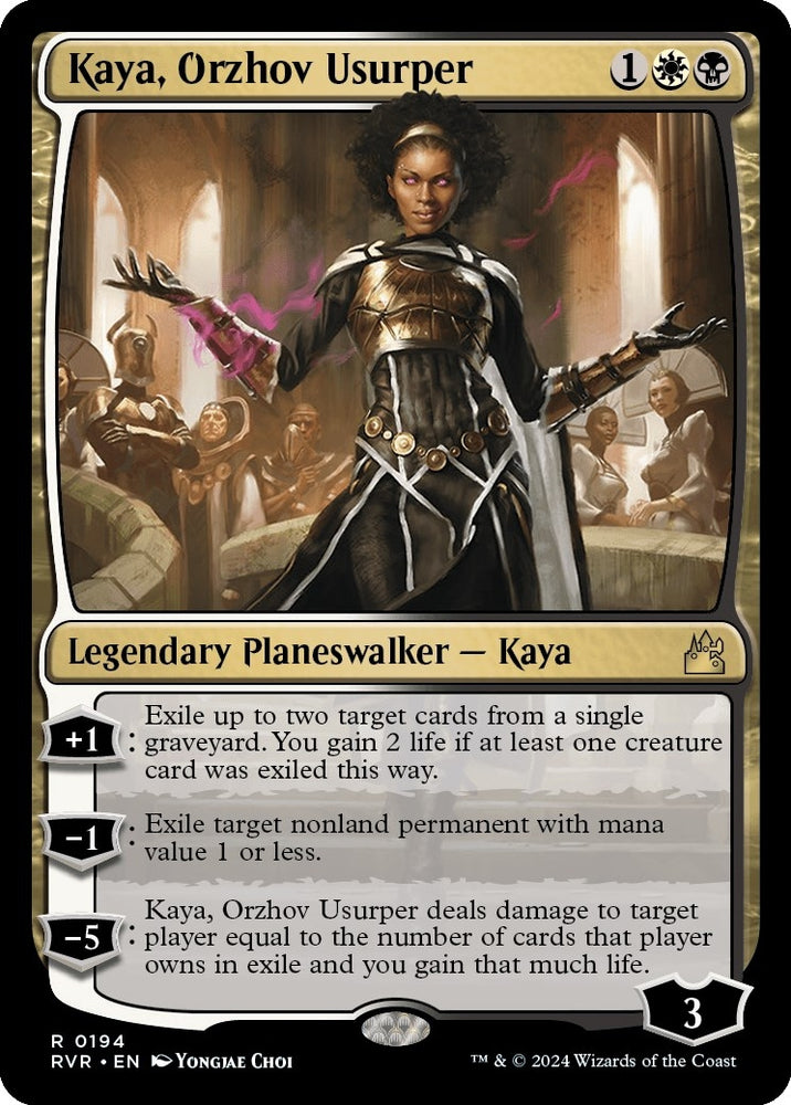 Image for Kaya, Orzhov Usurper (194) [Ravnica Remastered]