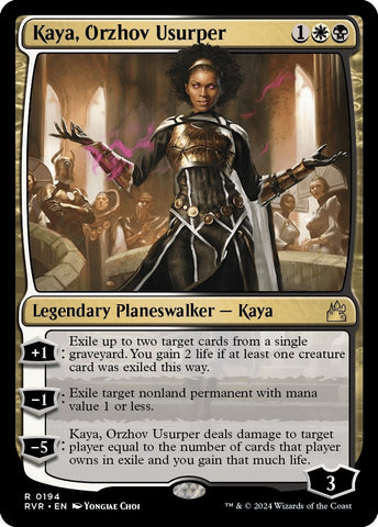 Image for Kaya, Orzhov Usurper (194) [Ravnica Remastered]