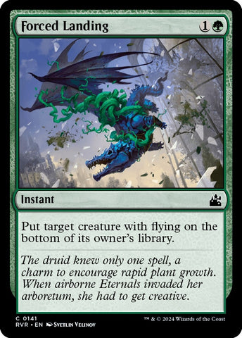 Image for Forced Landing (141) [Ravnica Remastered]
