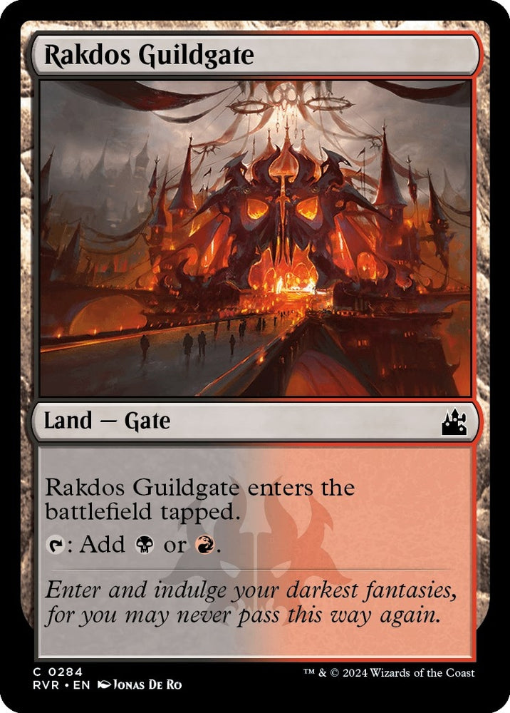 Image for Rakdos Guildgate (284) [Ravnica Remastered]