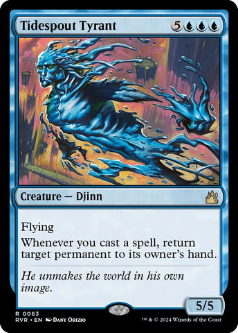 Image for Tidespout Tyrant (63) [Ravnica Remastered]