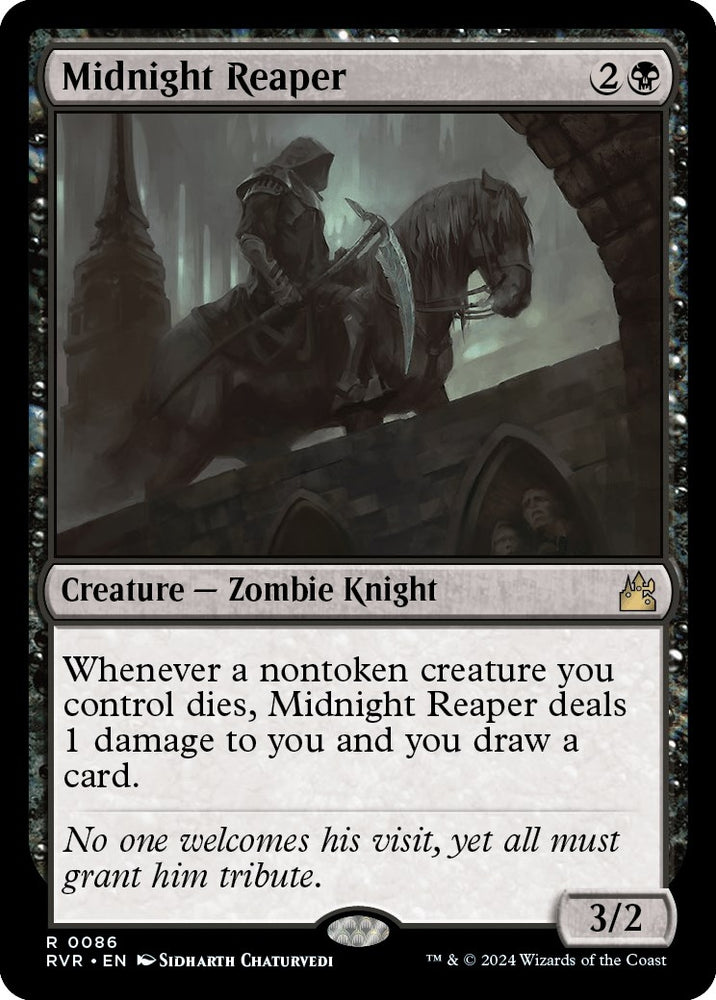 Image for Midnight Reaper (86) [Ravnica Remastered]