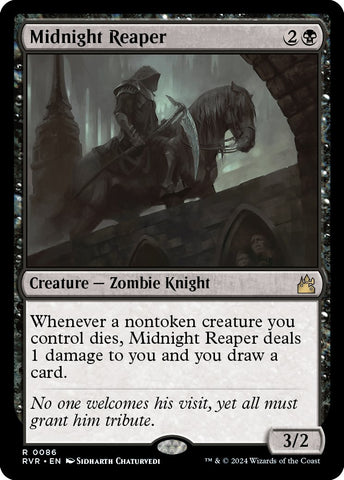 Image for Midnight Reaper (86) [Ravnica Remastered]