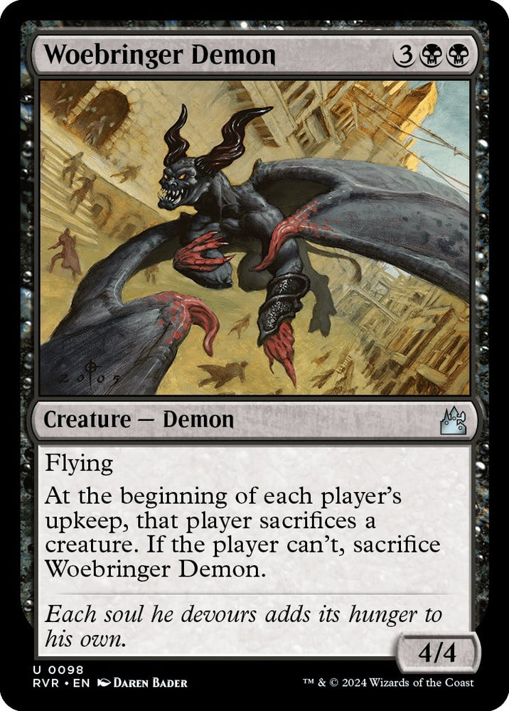 Image for Woebringer Demon (98) [Ravnica Remastered]