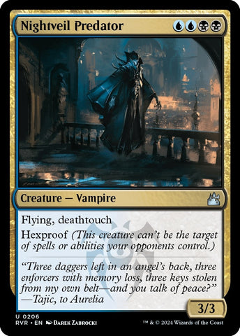 Image for Nightveil Predator (206) [Ravnica Remastered]