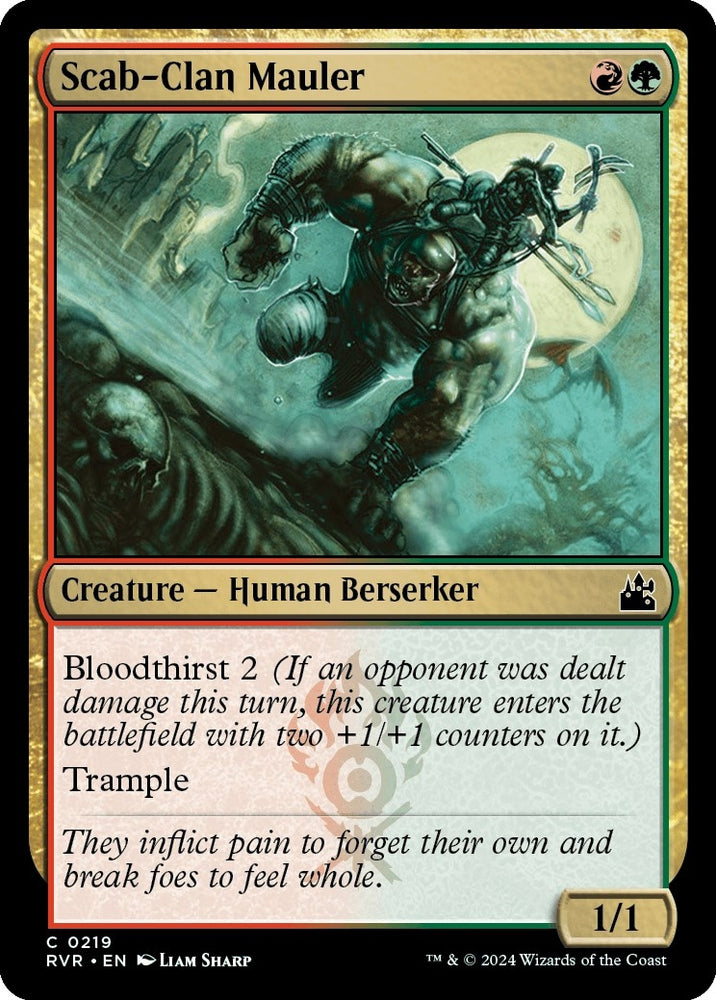 Image for Scab-Clan Mauler (219) [Ravnica Remastered]