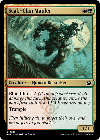 Image for Scab-Clan Mauler (219) [Ravnica Remastered]