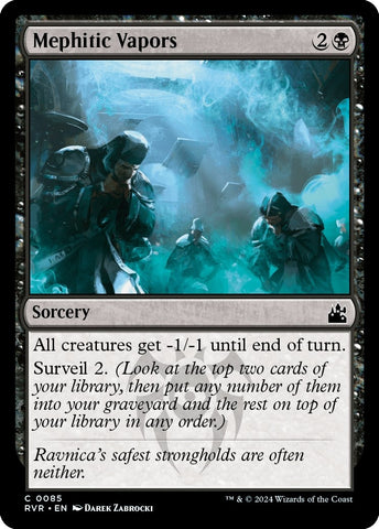 Image for Mephitic Vapors (85) [Ravnica Remastered]