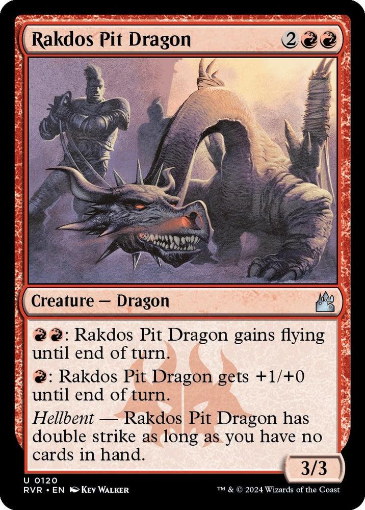 Image for Rakdos Pit Dragon (120) [Ravnica Remastered]