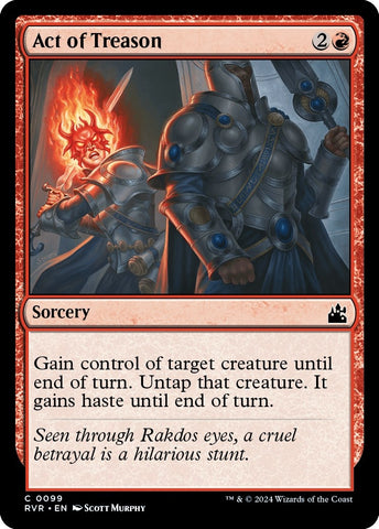 Image for Act of Treason (99) [Ravnica Remastered]
