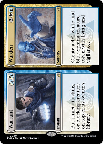 Image for Warrant // Warden (240) - Magic: The Gathering