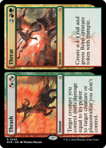 Image for Thrash // Threat (246) - Magic: The Gathering