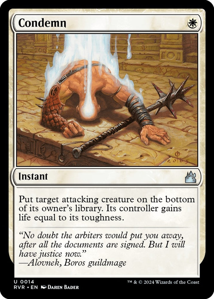 Image for Condemn (14) [Ravnica Remastered]