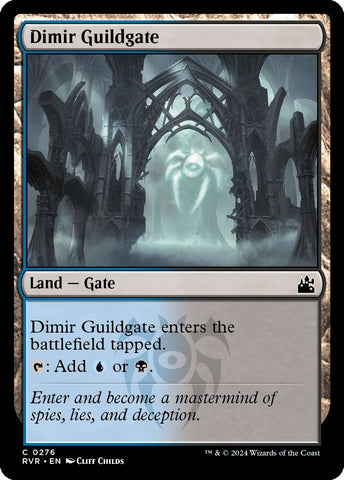 Image for Dimir Guildgate (276) [Ravnica Remastered]