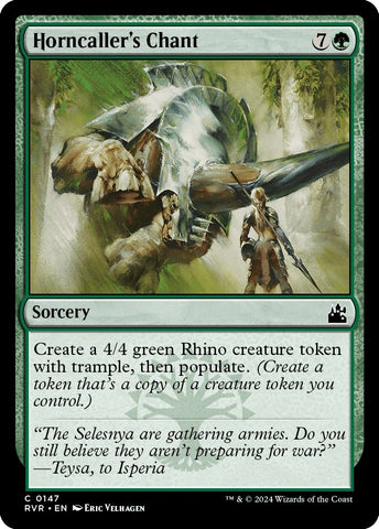 Image for Horncaller's Chant (147) [Ravnica Remastered]