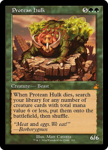 Image for Protean Hulk (Retro Frame) (353) - Magic: The Gathering