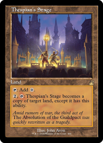 Image for Thespian's Stage (Retro Frame) (466) [Ravnica Remastered]