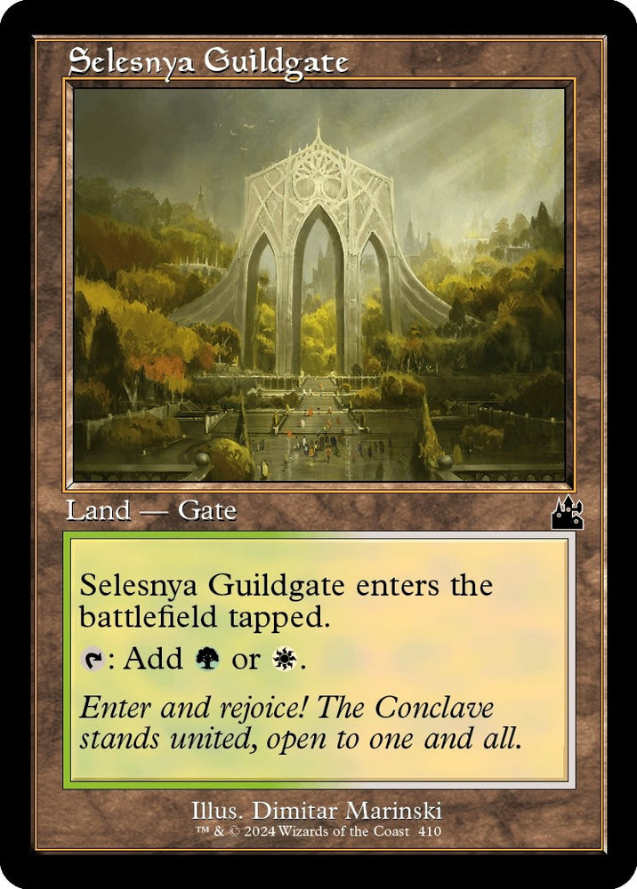 Image for Selesnya Guildgate (Retro Frame) (410) - Magic: The Gathering