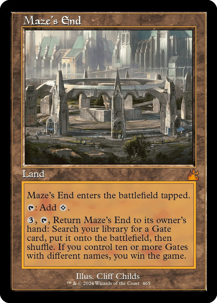 Image for Maze's End (Retro Frame) (465) [Ravnica Remastered]