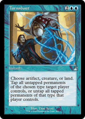 Image for Turnabout (Retro Frame) (452) - Magic: The Gathering