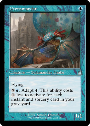 Image for Pteramander (Retro Frame) (317) [Ravnica Remastered]
