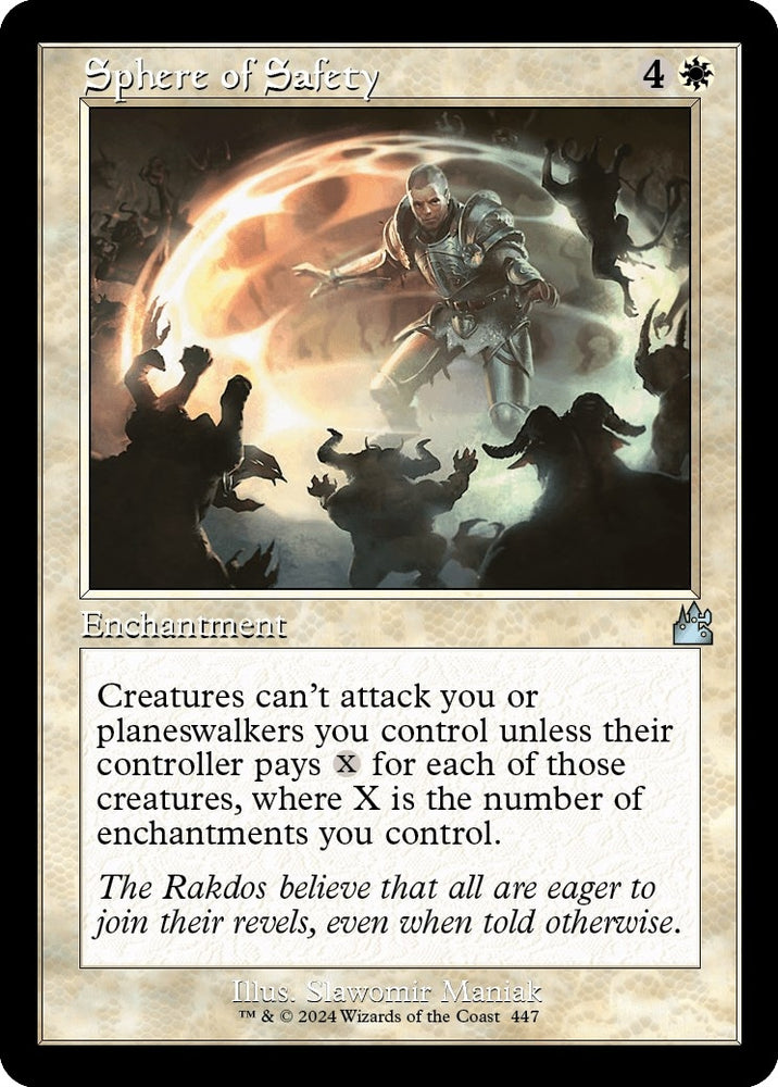 Image for Sphere of Safety (Retro Frame) (447) - Magic: The Gathering