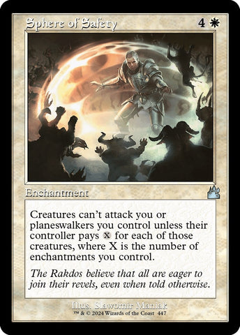 Image for Sphere of Safety (Retro Frame) (447) - Magic: The Gathering