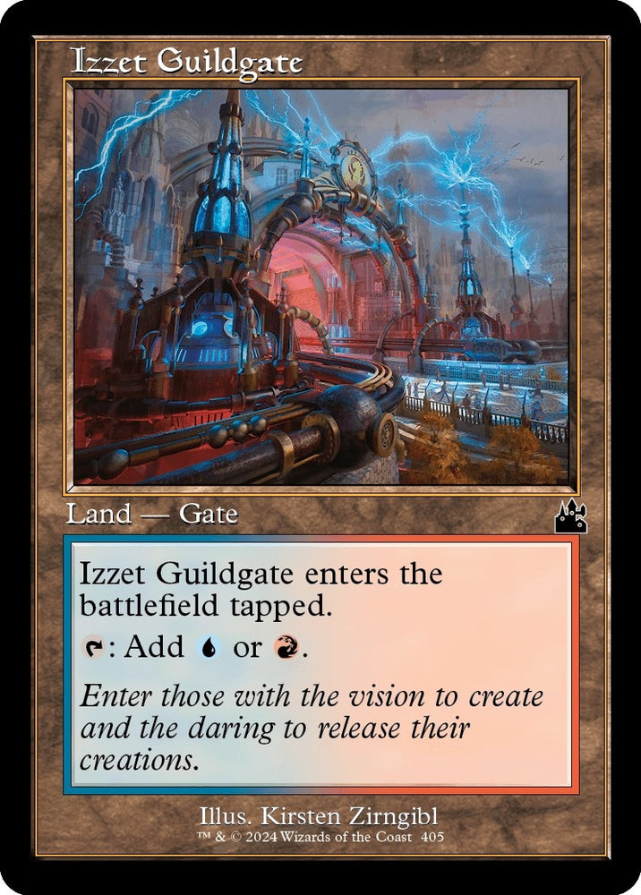 Image for Izzet Guildgate (Retro Frame) (405) [Ravnica Remastered]
