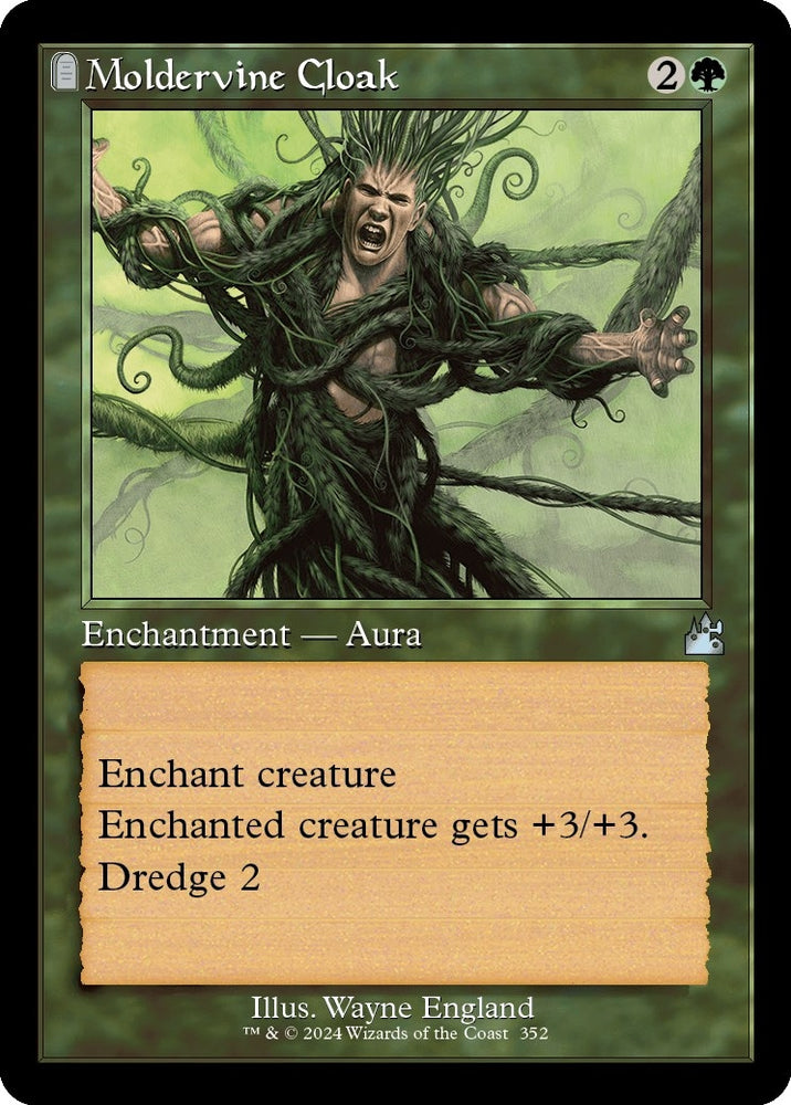 Image for Moldervine Cloak (Retro Frame) (352) [Ravnica Remastered]