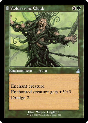 Image for Moldervine Cloak (Retro Frame) (352) [Ravnica Remastered]