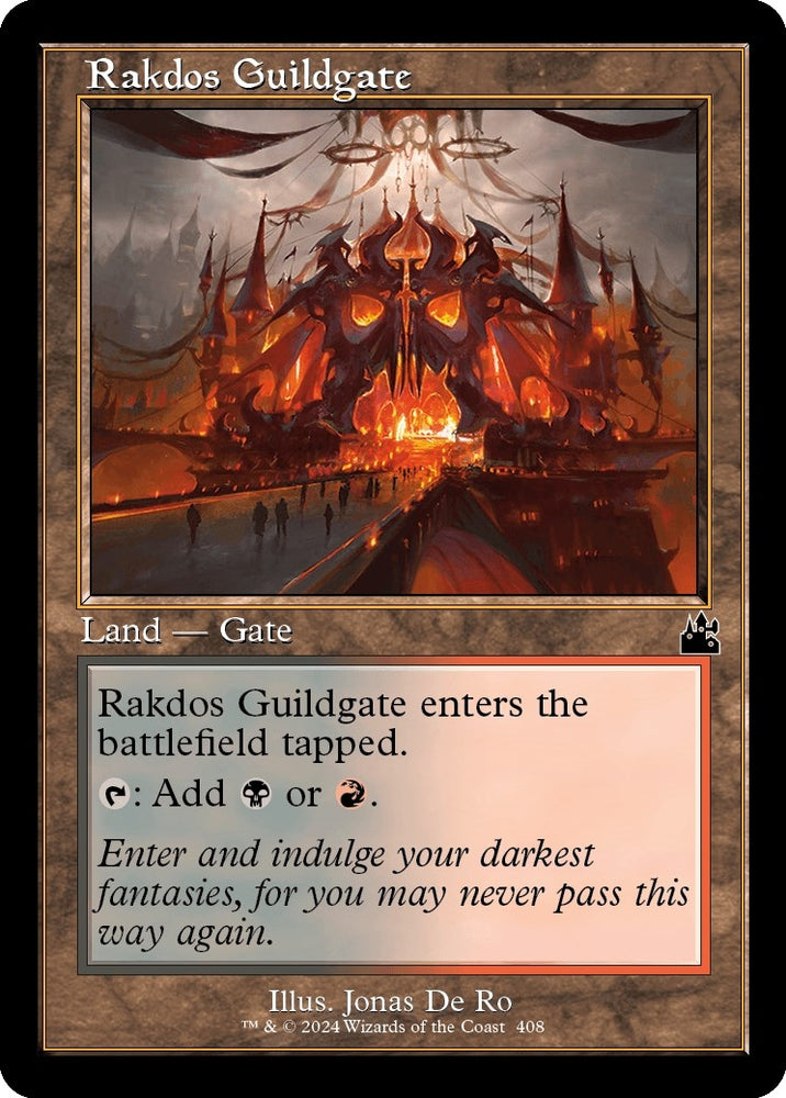 Image for Rakdos Guildgate (Retro Frame) (408) [Ravnica Remastered]