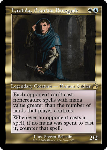 Image for Lavinia, Azorius Renegade (Retro Frame) (370) [Ravnica Remastered]