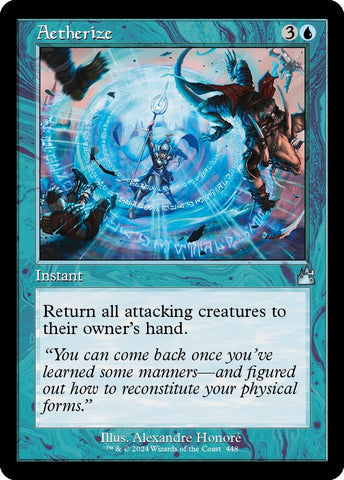 Image for Aetherize (Retro Frame) (448) [Ravnica Remastered]
