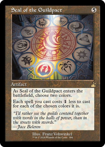 Image for Seal of the Guildpact (Retro Frame) (394) - Magic: The Gathering