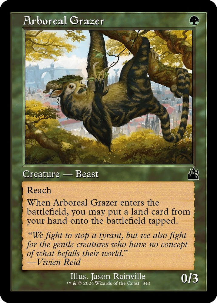 Image for Arboreal Grazer (Retro Frame) (343) [Ravnica Remastered]