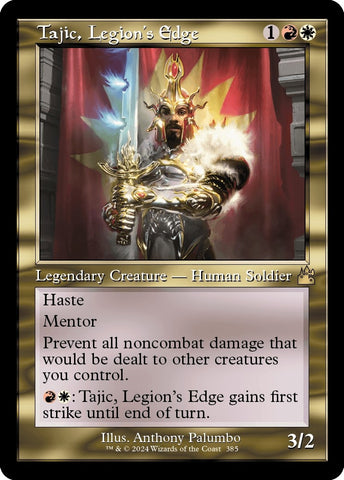 Image for Tajic, Legion's Edge (Retro Frame) (385) [Ravnica Remastered]