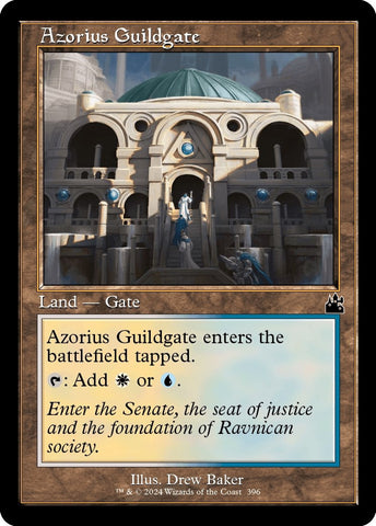 Image for Azorius Guildgate (Retro Frame) (396) [Ravnica Remastered]
