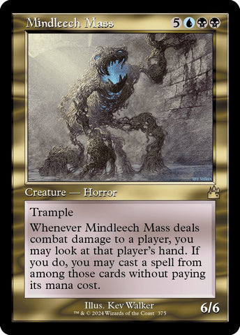 Image for Mindleech Mass (Retro Frame) (375) [Ravnica Remastered]