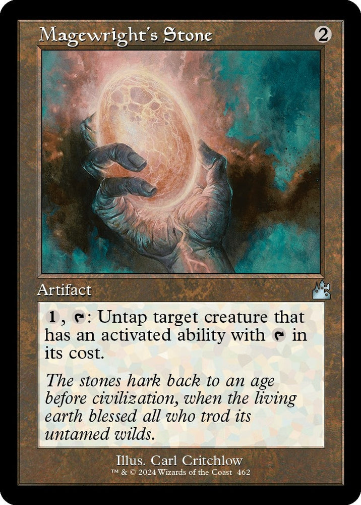 Image for Magewright's Stone (Retro Frame) (462) [Ravnica Remastered]