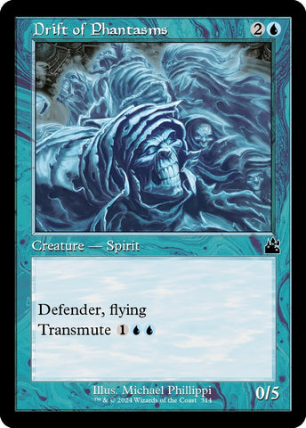 Image for Drift of Phantasms (Retro Frame) (314) [Ravnica Remastered]