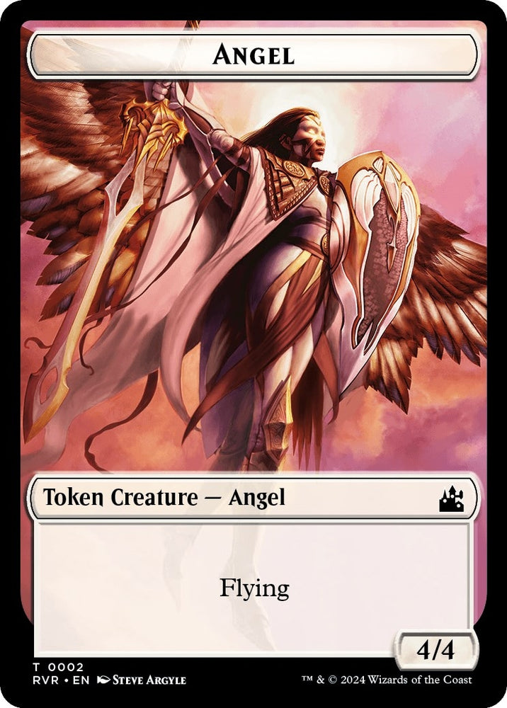 Image for Angel Token (0002) (2) [Ravnica Remastered]