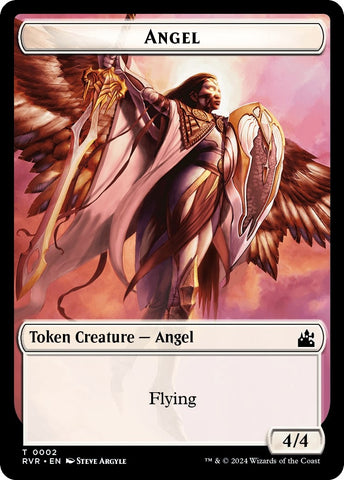 Image for Angel Token (0002) (2) [Ravnica Remastered]