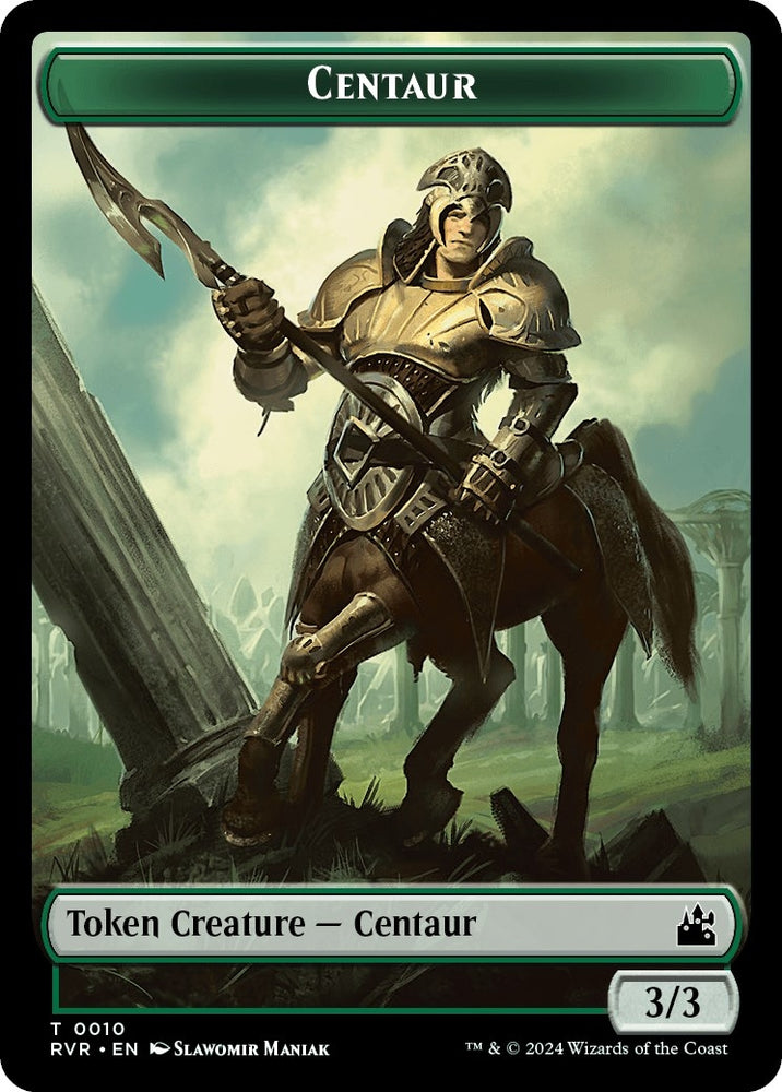 Image for Centaur Token (10) [Ravnica Remastered]