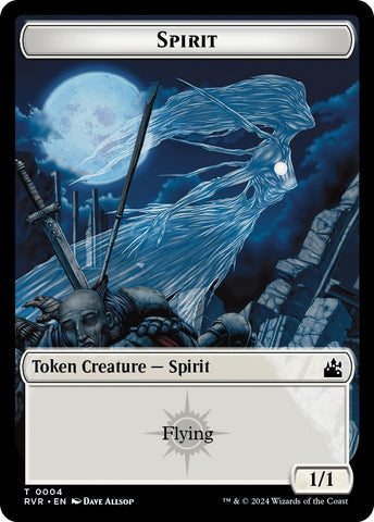 Image for Spirit Token (0004) (4) [Ravnica Remastered]