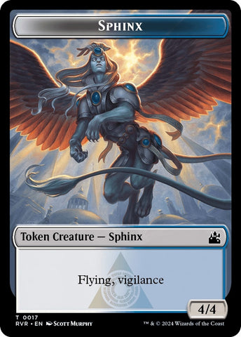 Image for Sphinx Token (17) - Magic: The Gathering