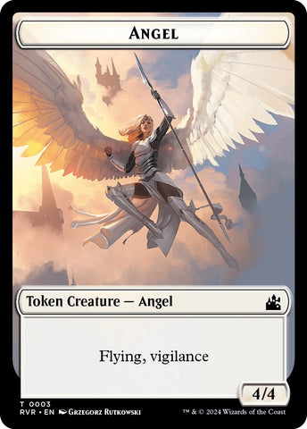 Image for Angel Token (0003) (3) [Ravnica Remastered]