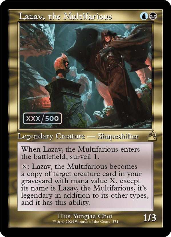 Image for Lazav, the Multifarious (Retro Frame) (Serial Numbered) (371) [Ravnica Remastered]